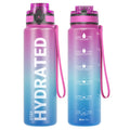 Sahara Sailor Trinkflasche Sport Trinkflasche [BPA-frei Tritan] 1L/500ML/750ML Auslaufsicher Sport Wasserflasche Sportflasche für Fahrrad Camping Yoga Gym (1 Flasche)